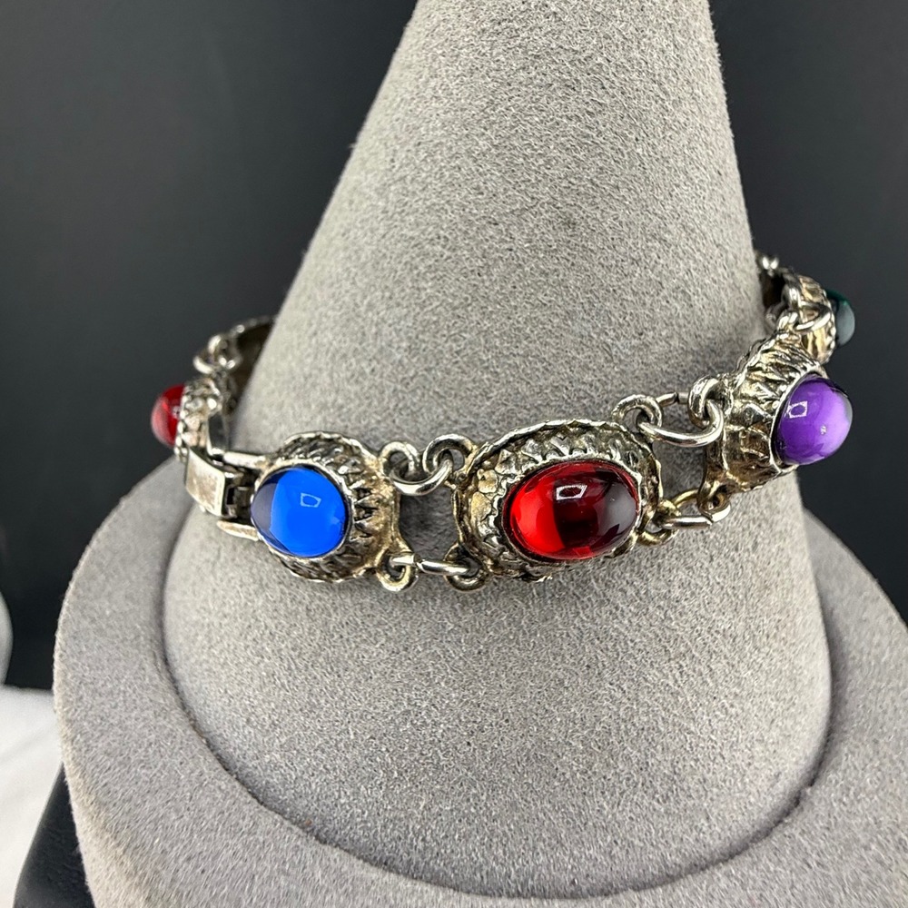 Vintage‎ Victorian Revival Bracelet 7in